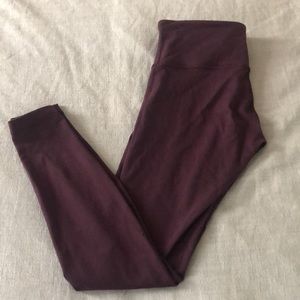 Lululemon Wunder Under full length leggings